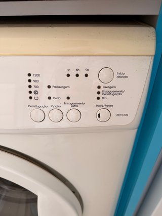 Máquina Lavar Roupa Zanussi 7kg 1200rpm