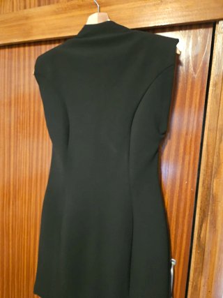 Vestido negro Zara Talla M