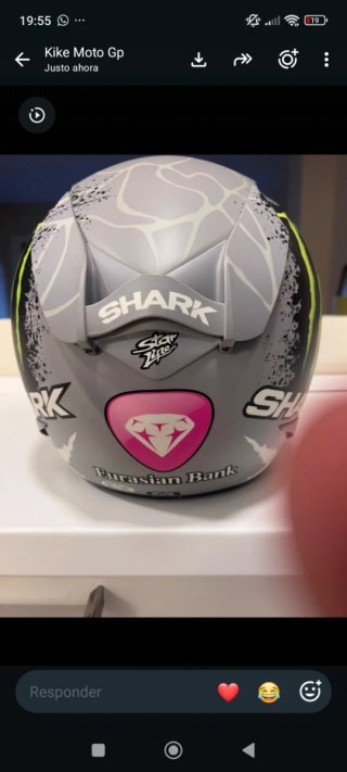 Casco Shark Jorge Lorenzo Tiburón Nuevo