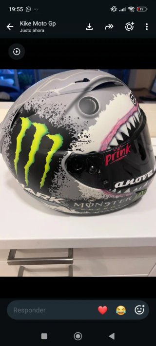 Casco Shark Jorge Lorenzo Tiburón Nuevo