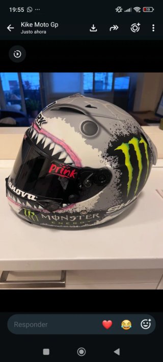 Casco Shark Jorge Lorenzo Tiburón Nuevo