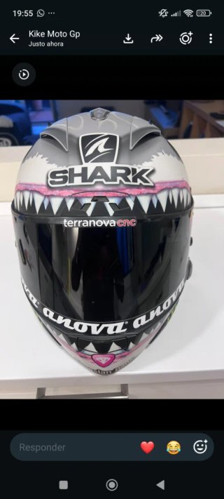 Casco Shark Jorge Lorenzo Tiburón Nuevo