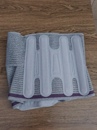 Faja Lumbar Gris/Azul Talla M