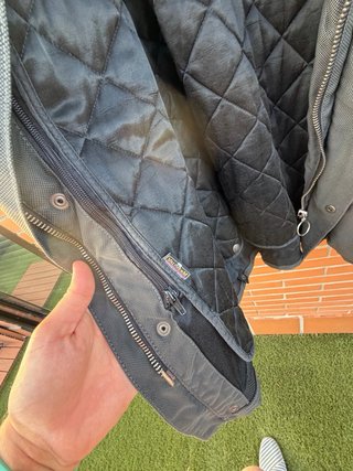 Chaqueta Belstaff Trialmaster L Nylon gris oscuro