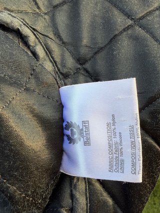 Chaqueta Belstaff Trialmaster L Nylon gris oscuro