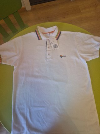 Polo GSD blanco talla 38