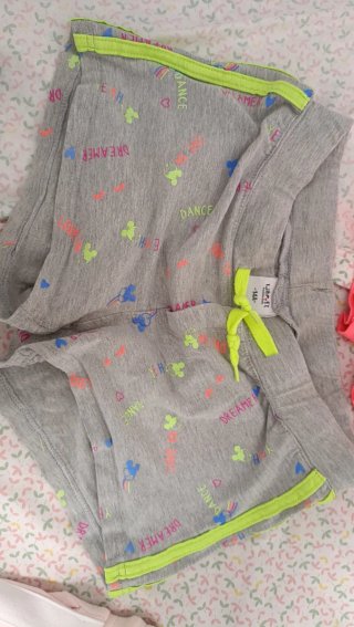 Lote 5 Pantalones Cortos Niña