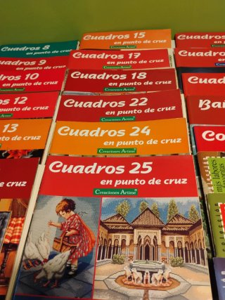 Revistas para hacer cuadros en punto de cruz