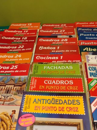 Revistas para hacer cuadros en punto de cruz