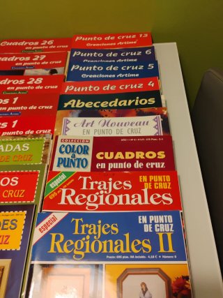 Revistas para hacer cuadros en punto de cruz
