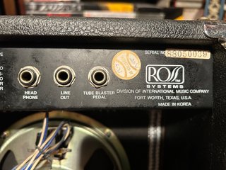 Amplificador Guitarra Eléctrica Ross Model 10