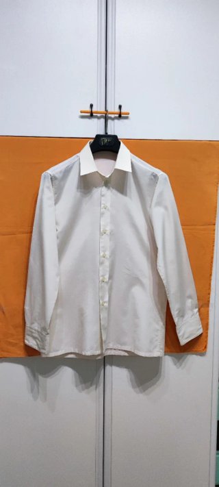 Camicia uomo panna collo 40