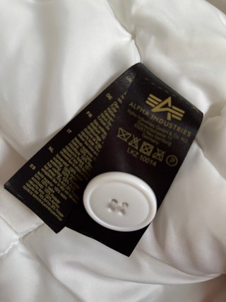 Parka Alpha Industries N-3B Blanca Original.