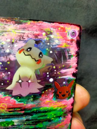 Carta Mimikyu Pintada a Mano