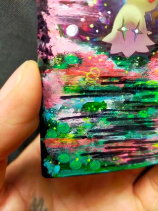 Carta Mimikyu Pintada a Mano