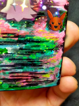 Carta Mimikyu Pintada a Mano
