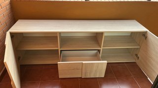 Mueble TV madera estilo moderno