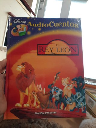 El Rey León. Libro planeta de Agostini. Sin audio