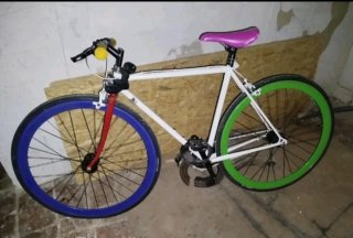 Bicicleta Fixie Ruedas Colores