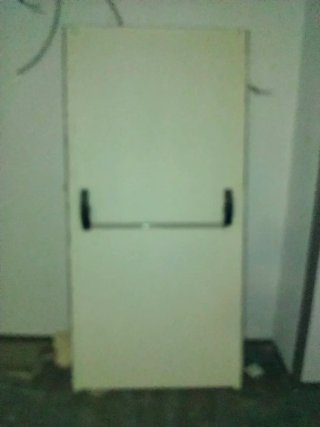 Puerta doble Cortafuegos Blanca