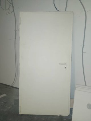 Puerta doble Cortafuegos Blanca