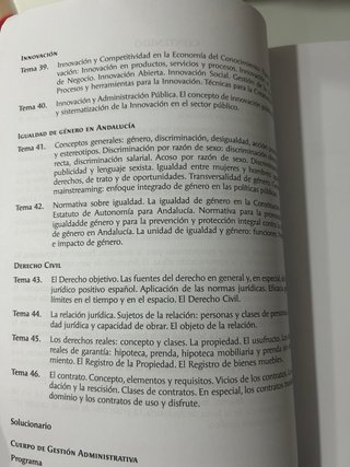 Libro oposiciones Junta de Andalucía