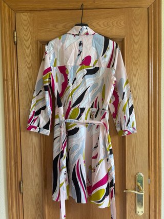 Vestido Zara Mujer Talla M Estampado