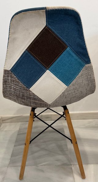 Sillas Diseño Patchwork, ganga oportunidad.
