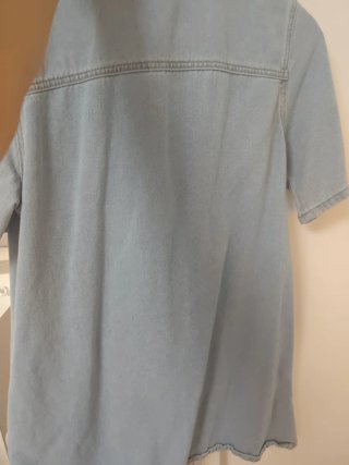 Vestido vaquero corto mujer