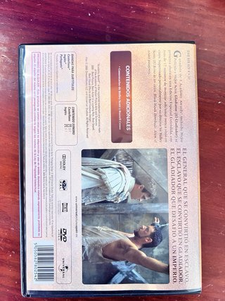 Titanic DVD (2 Discos) y Gladiator v. extendida