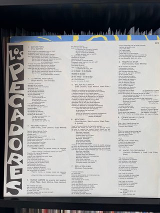 Los Pecadores - Vinilo 1990 Glutamato Ye-Ye