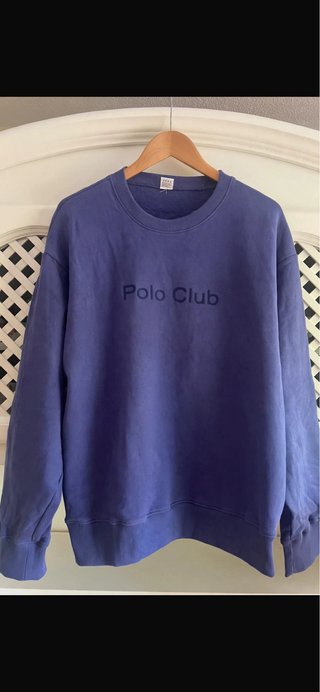 Sudadera Polo Club Azul Talla L