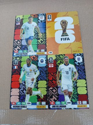 Lote 4 Mundial Adrenalyn XL FIFA world cup 2026
