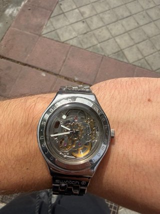 Swatch Irony Automatic modelo B&S (YAS100G)