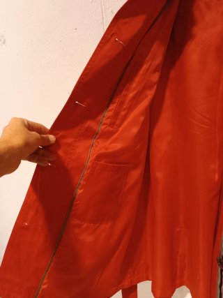 Gabardina Jones New York Roja Talla L