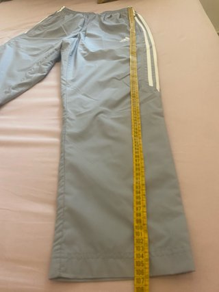 Conjunto chándal celeste y gris Adidas Talla L