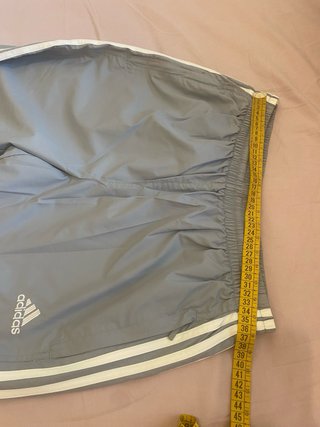 Conjunto chándal celeste y gris Adidas Talla L