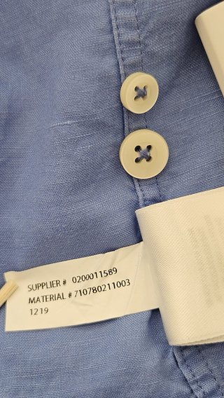 Camisa Polo Ralph Lauren Lino Algodón XL