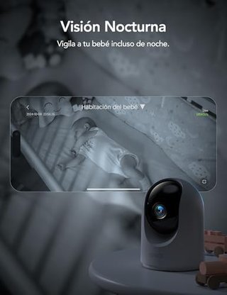 Cámara GNCC GP5 2K WiFi Interior 360°