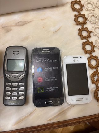 Lote 3 Móviles Antiguos Nokia, Samsung, LG