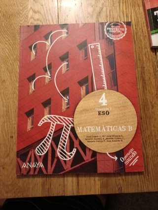 Matemáticas B. 4o de ESO