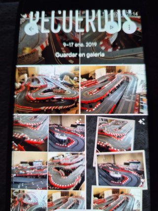 Circuito Scalextric Digital System Desmontable