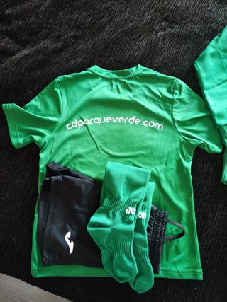 Equipación fútbol Parque Verde 4-6 años - XS -