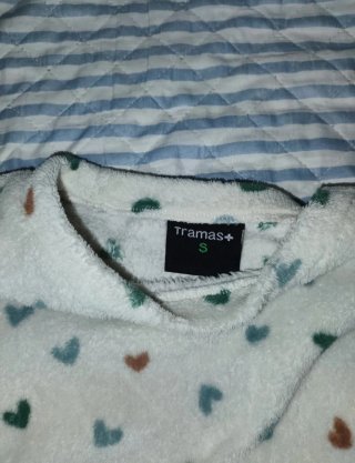 Pijama calentito de corazones