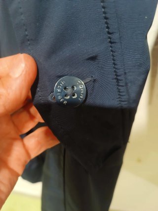 Gabardina Tommy Hilfiger Mujer Azul