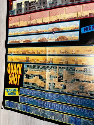Póster QuackShot Donald Duck Hobby Consolas