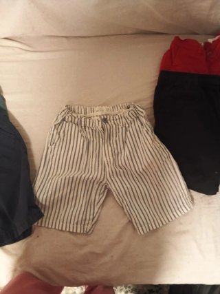 Pantalones cortos de vestir para niño