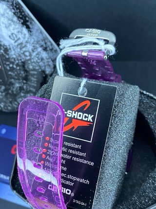 Reloj Casio G-Shock Transparente Morado