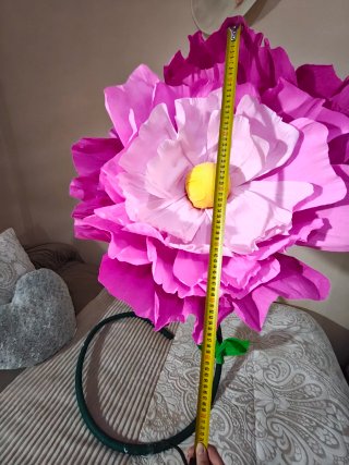 Flores de Papel Grandes Decorativas