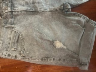 Bermudas Bershka grises talla 40